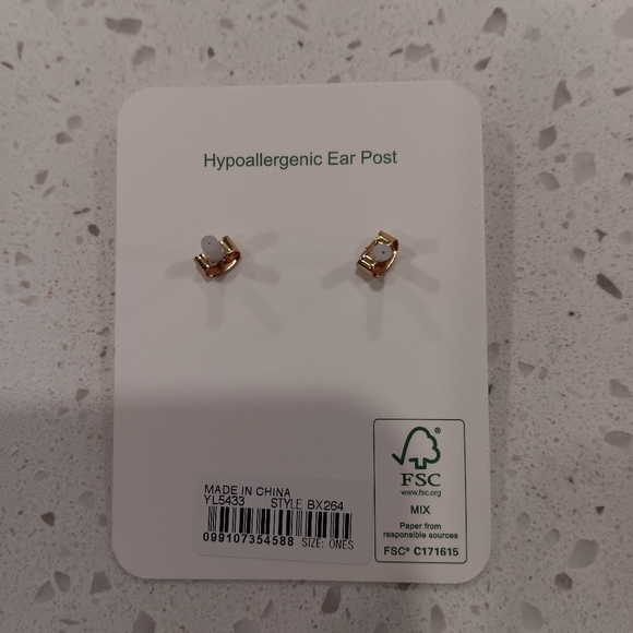 *3 for $30* J Crew Square Earrings - Picture 2 of 4